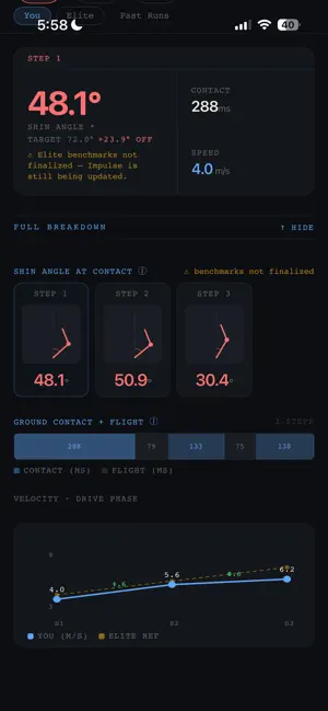 Impulse - Sprint Mechanics screenshot 2