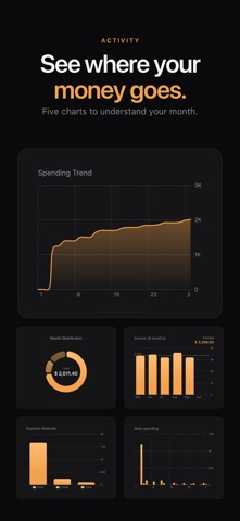 Screenshot 3 of Toki: Expense Tracker App