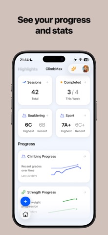 ClimbMax: Climbing & Training Screenshot 6 of 9