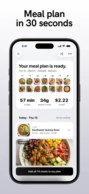Anychef - Meal Plans & Recipes screenshot 1