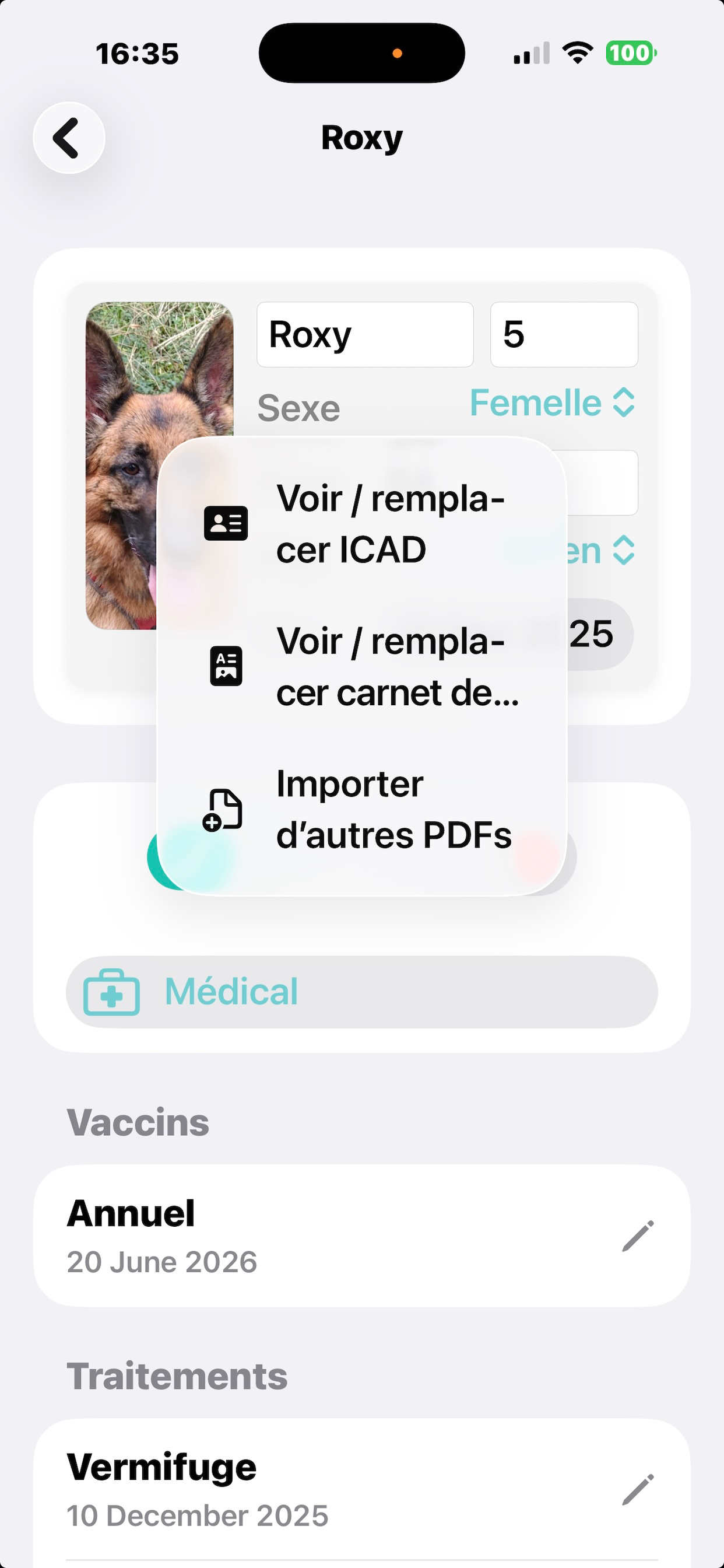 SuiviAnim screenshot 4