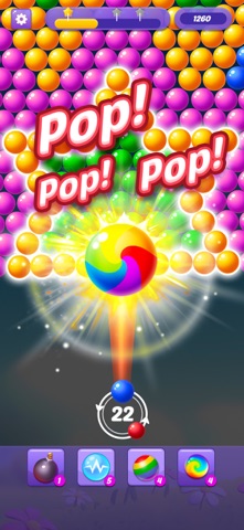 Bubble Shooter Pop - Blast Fun iPhone screenshot
