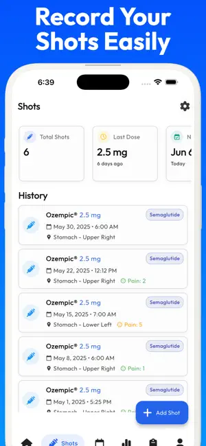 GLP 1 Tracker - Tirzepatide screenshot 3