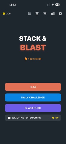 Stack & Blast: Block Puzzle Screenshot 2 of 6