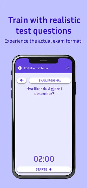 Norskprøve Muntlig screenshot 4