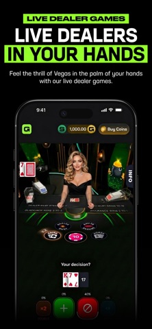 Gains.com - Casino Games iPhone screenshot