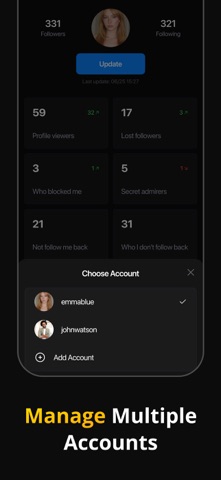 Postegro - Followers Tracker Screenshot 10 of 10
