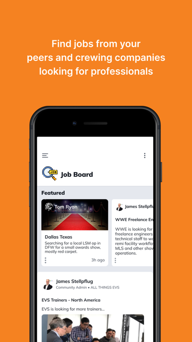 EVS User Collective iPhone screenshot 4 - Social Networking app