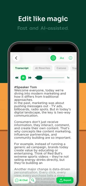 Transcribe Audio to Text Notes screenshot 4