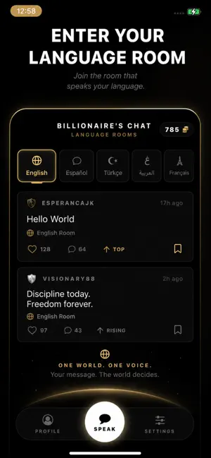 Billionaire's Chat screenshot 2