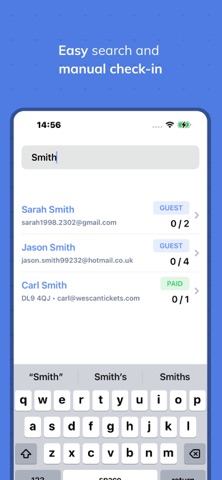 We Scan Tickets screenshot