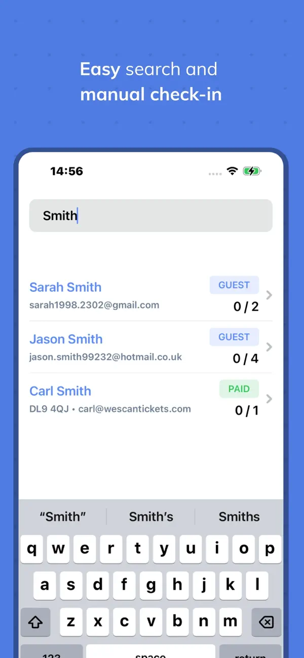 Screenshot #3 pour We Scan Tickets