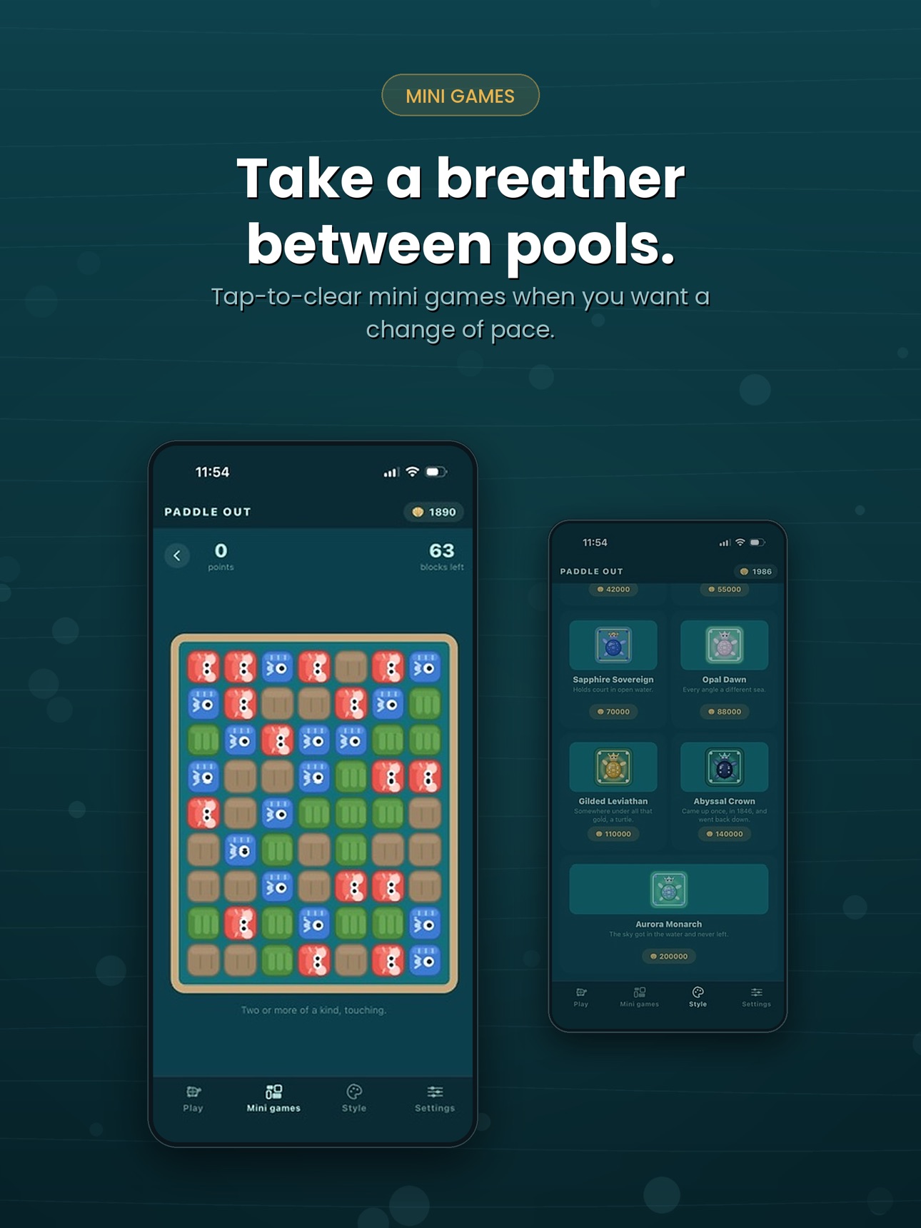 Screenshot 7 of Paddle Out: Block Escape