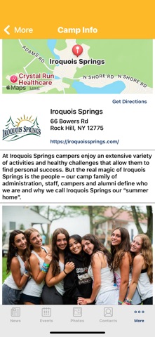 Camp Iroquois Springs screenshot