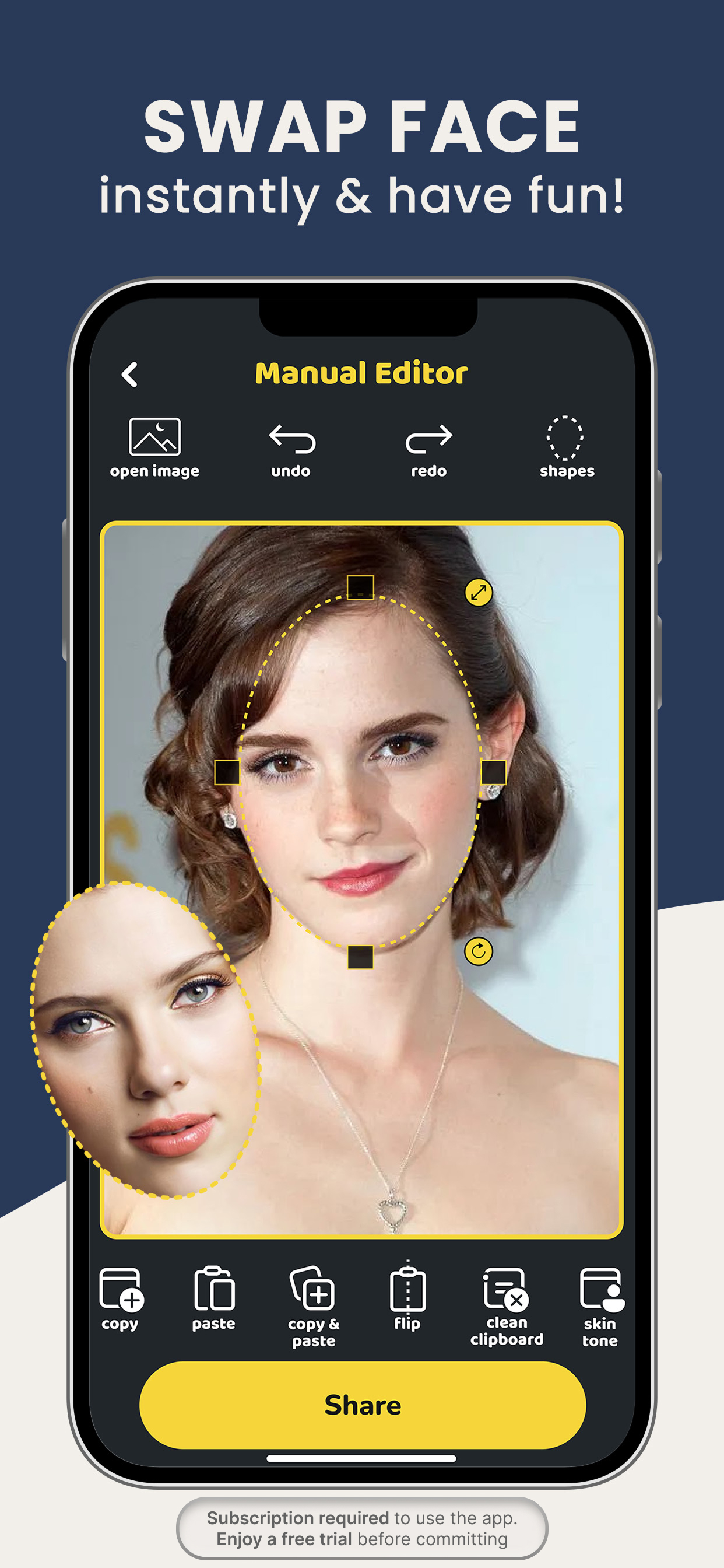 Faceover: Photo Face Swap