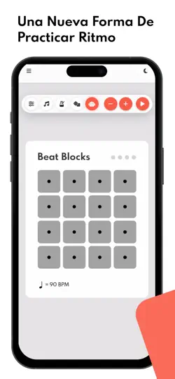 Captura de pantalla de Beat Blocks - Practica Ritmo en iPhone 1