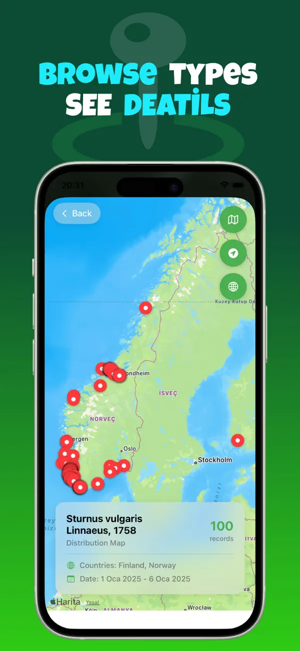#2. Nature : Scroll, Explore, Find (iOS) Ved: samet bilgin