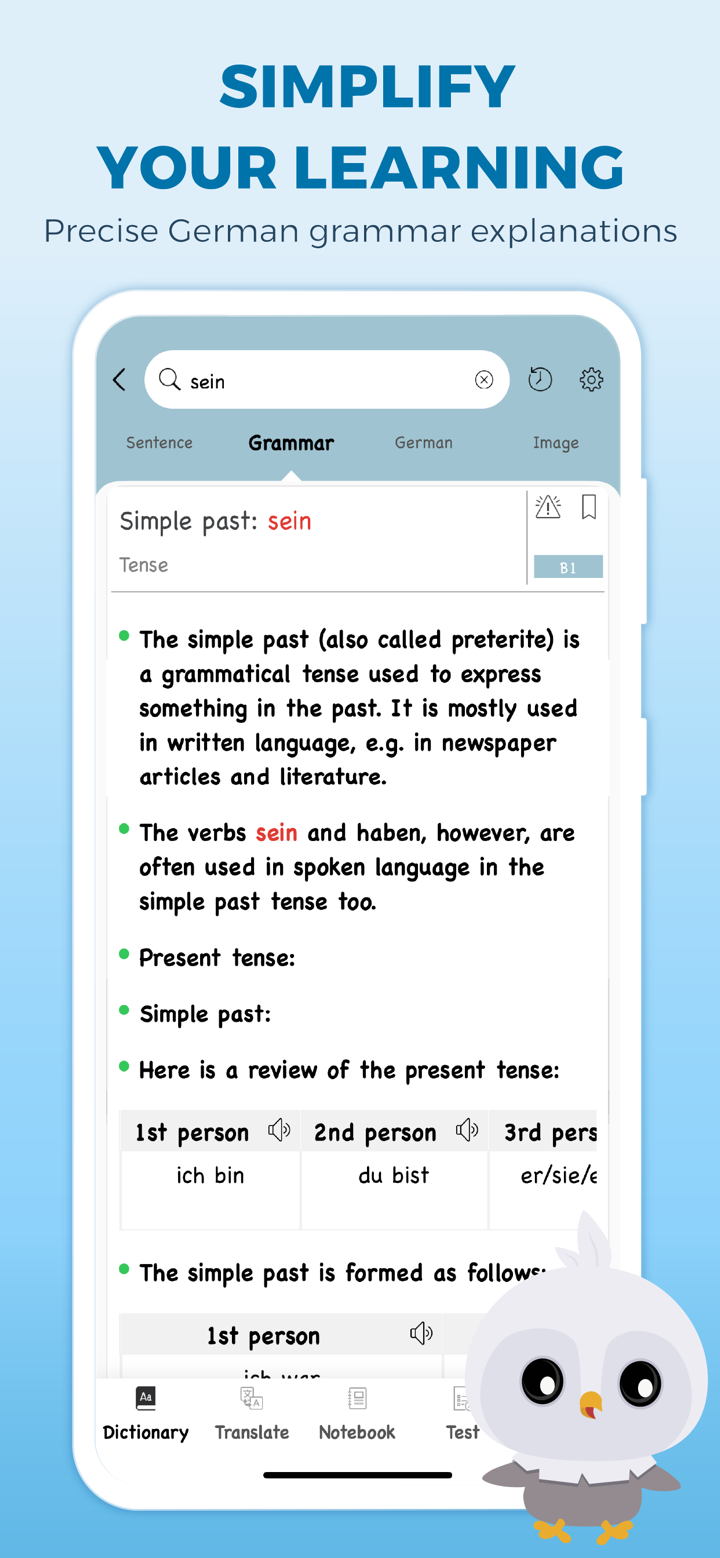 Faztaa German Dictionary screenshot 7