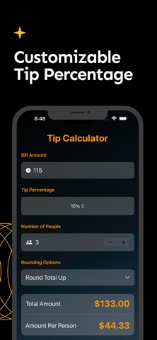 Smart Tip Calculator Tipping screenshot