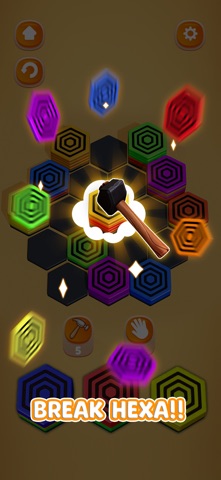 Hexa Sort: Honey Merge screenshot