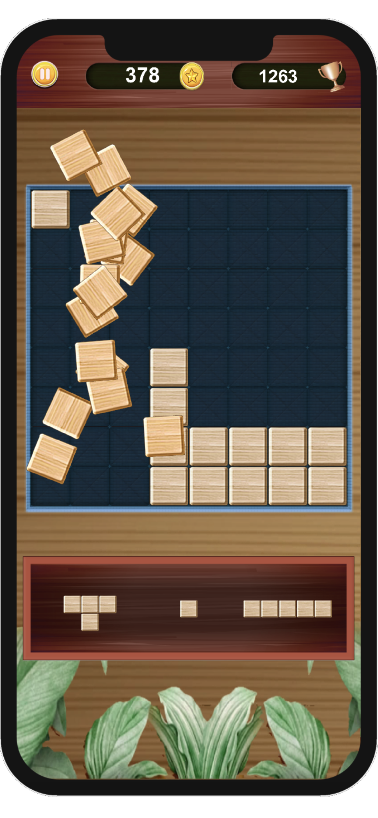 Classic Wooden Block Puzzle