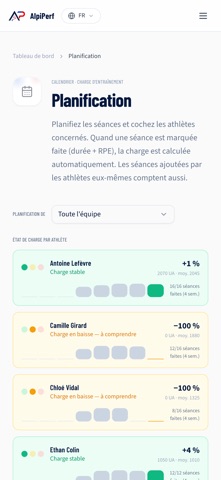 AlpiPerf screenshot 2