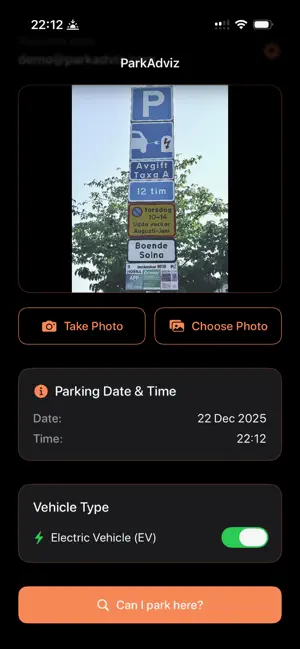 ParkAdviz screenshot 3