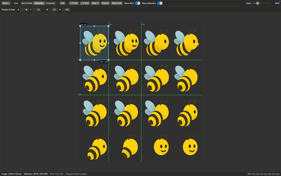 #2. SpriteCut (macOS) بواسطة: Verenes LLC