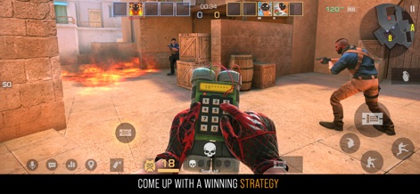 Standoff 2 - Los usuarios participan en escenarios de objetivos críticos como la desactivación de bombas, con animaciones de explosiones dinámicas y combates intensos a corta distancia.