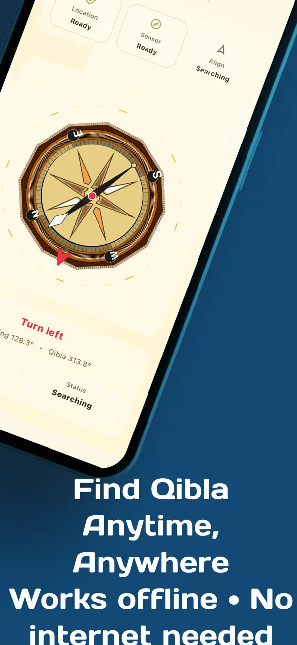 Screenshot #3 pour Qibla Compass AR & Prayer