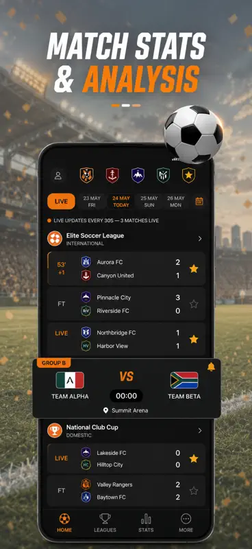 Live Score: Football Result screenshot 3 of 5