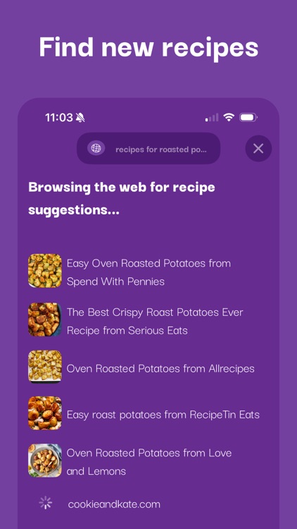 Menu planner - OH, a potato! screenshot-5