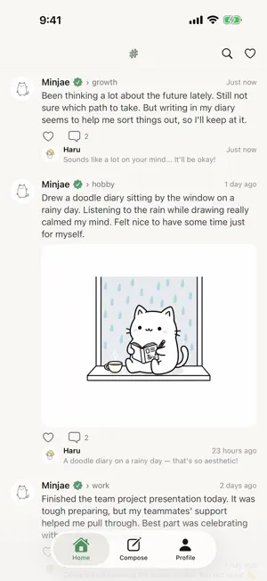 Sharp - My Diary screenshot 1
