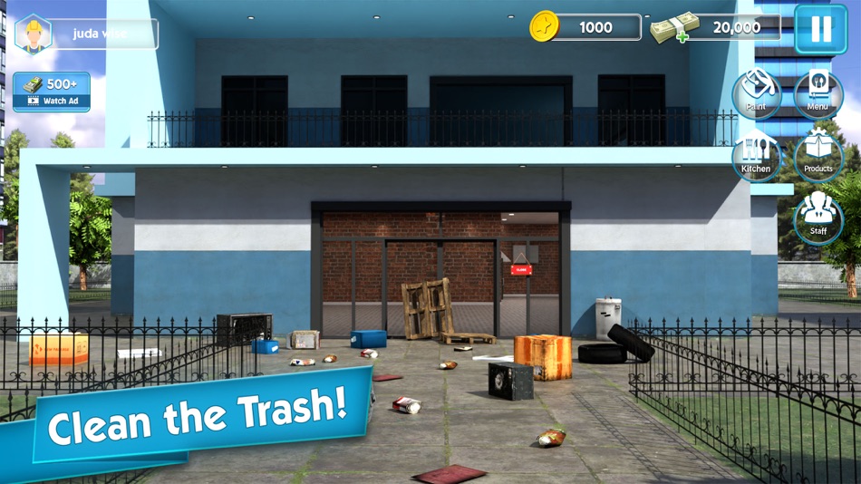 #1. My Cafe World Owner Simulator (iOS) Bởi: Muhammad Qasim Ali