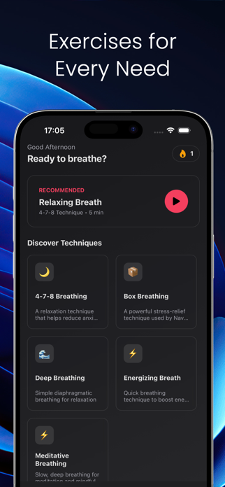 Breathflow: Calm & Focus Screenshot 3 of 5