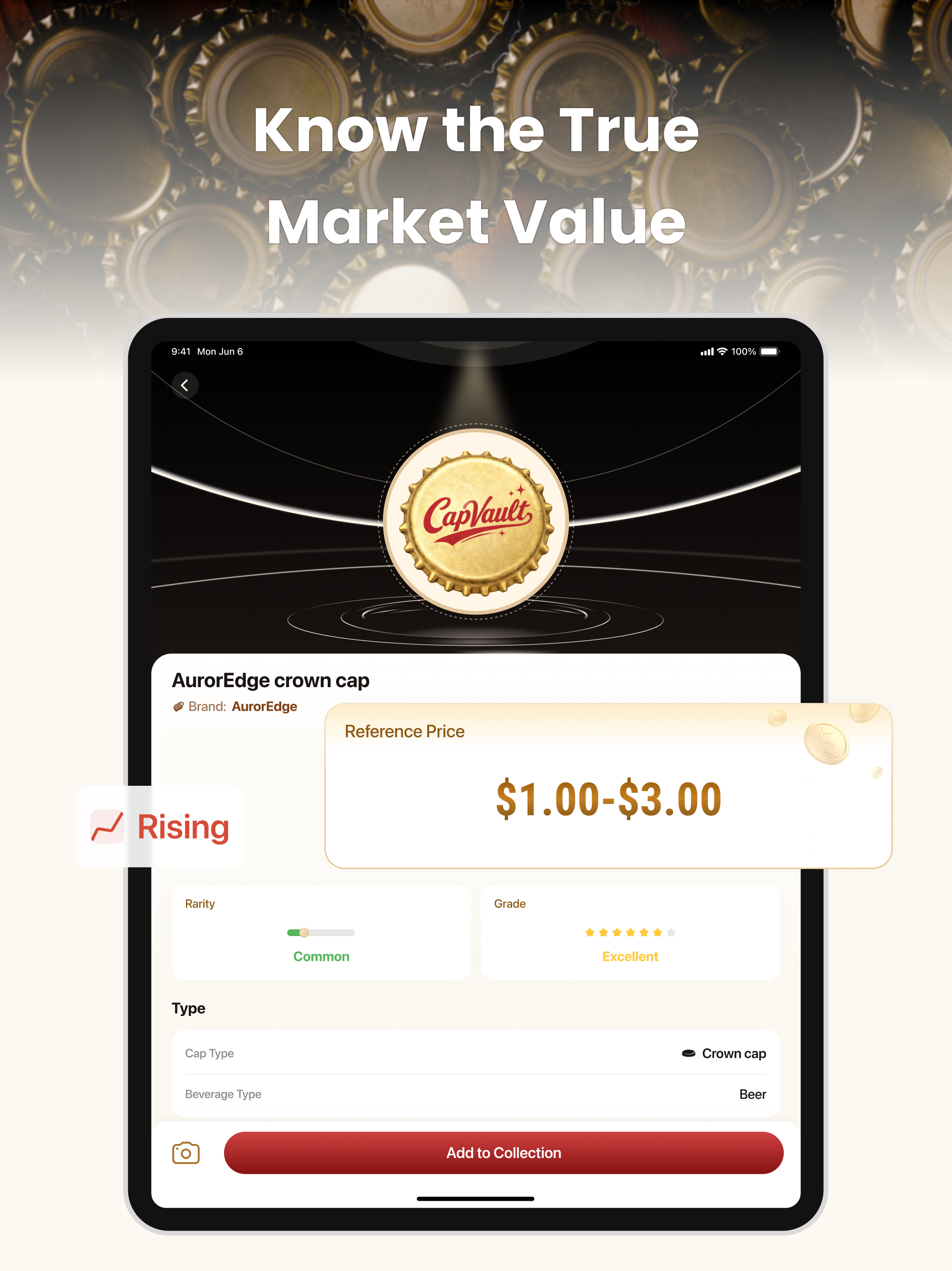 Bottle Cap ID: CapVault