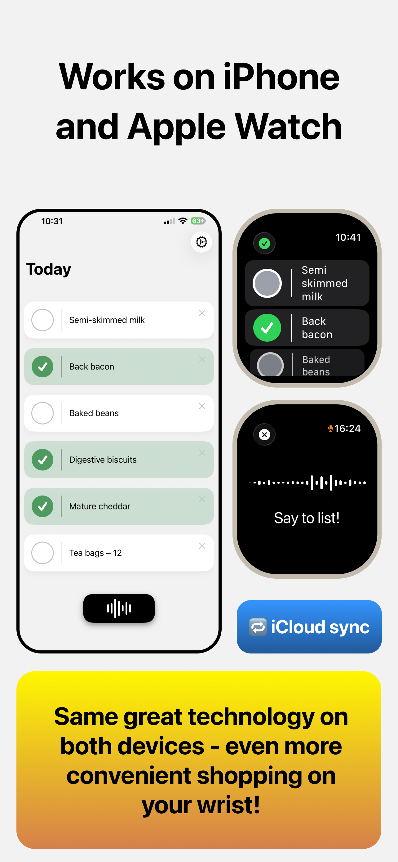 Shopping list maker - Voice! screenshot 5