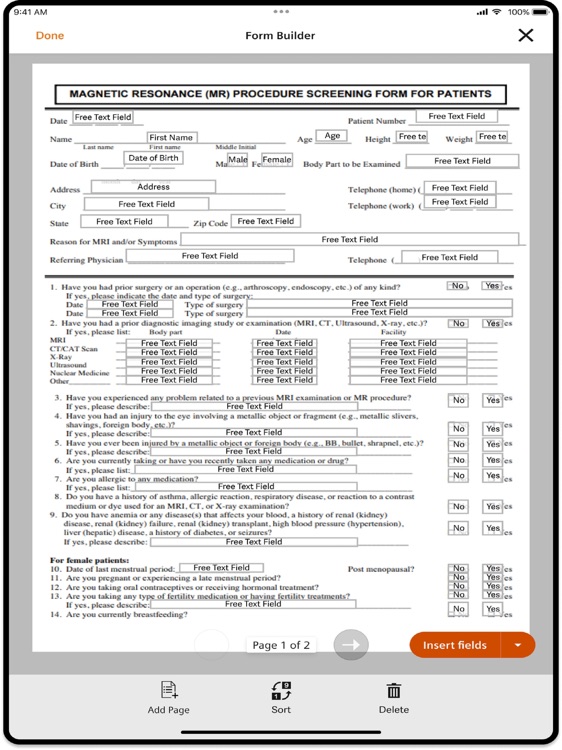 eHealth Patient Consent