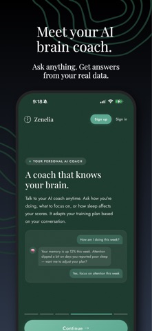 Zenelia: Brain Training Games iPhone screenshot