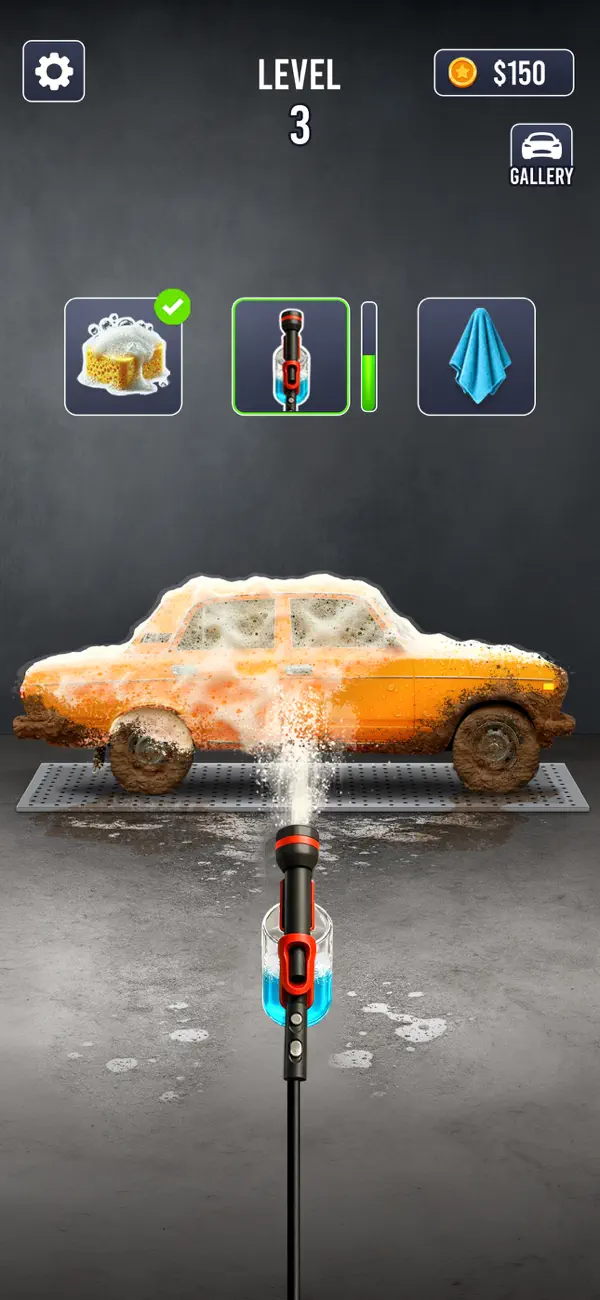 Screenshot #1 pour Lavage de voiture : jeu ASMR