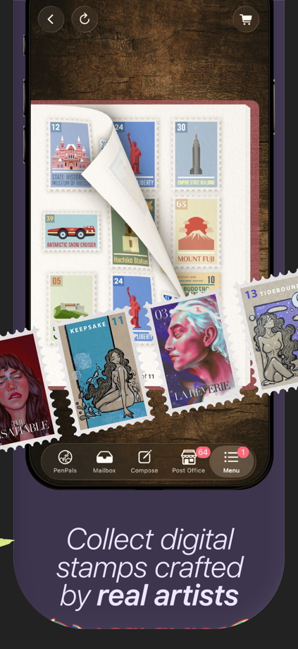 Lettre.app - PenPals for life 的 App Store 截图 6
