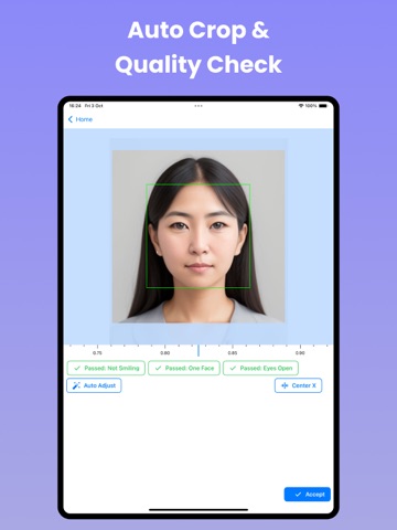 All Passport Size Photo Maker iPad screenshot