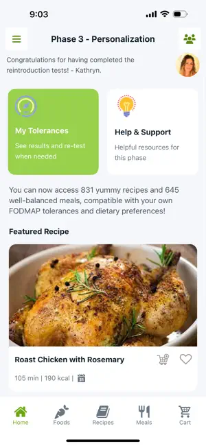 SOS FODMAP Wizard™ screenshot 1