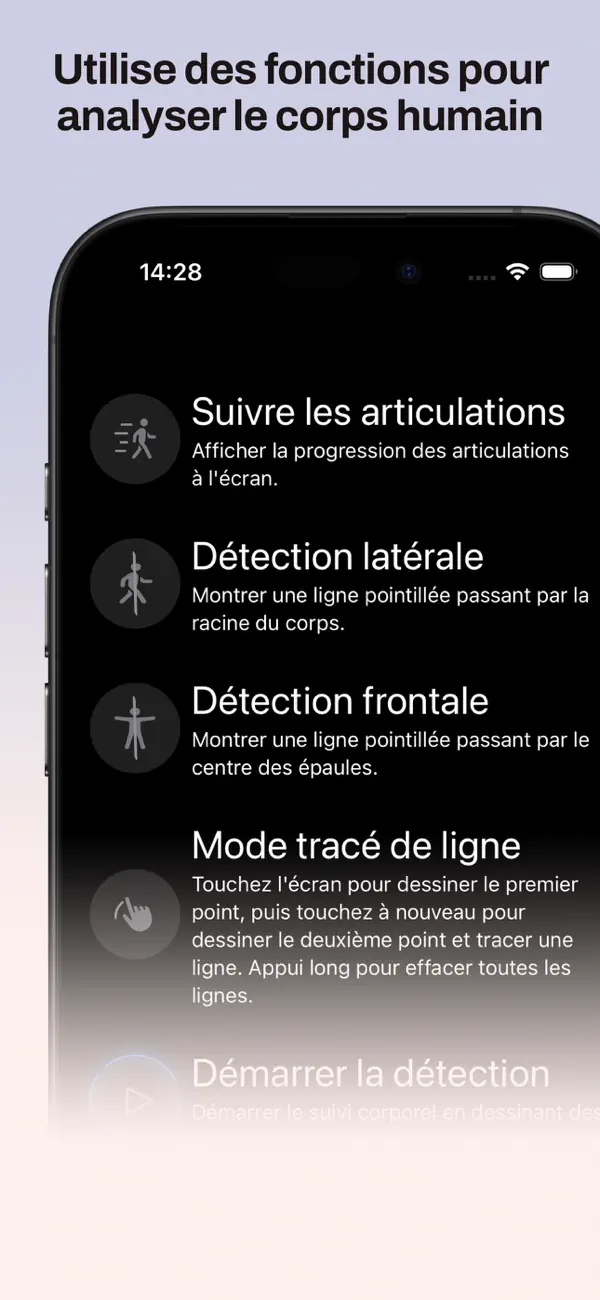 Screenshot #1 pour Motionlytics: Suivi Motion