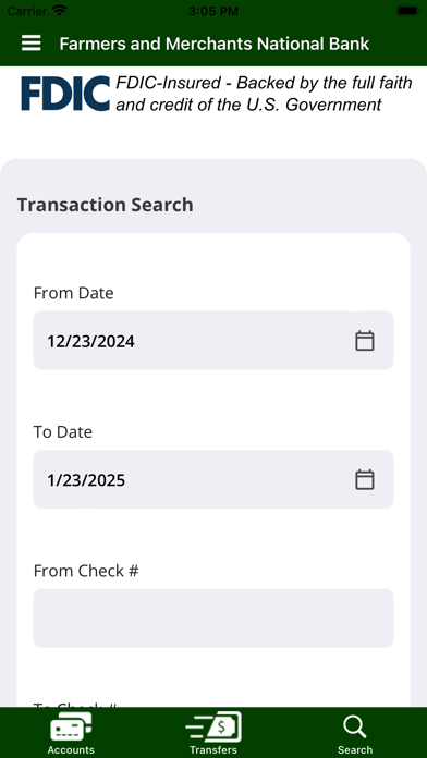 FM Bank Fairview OK Screenshot