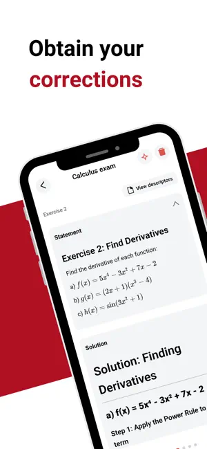 RedPen - Exam Solver Generator screenshot 1