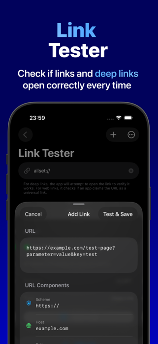 URL Inspector & Link Tester Screenshot 3 of 6