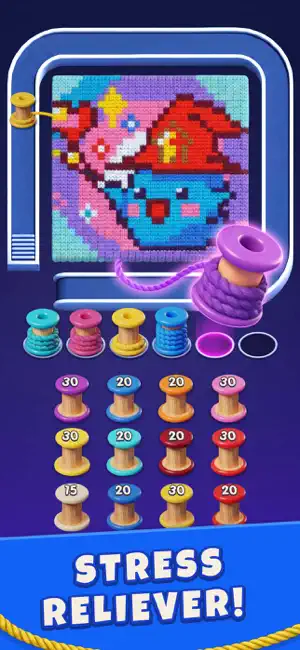 Wool Pixel - Color Flow Games screenshot 3