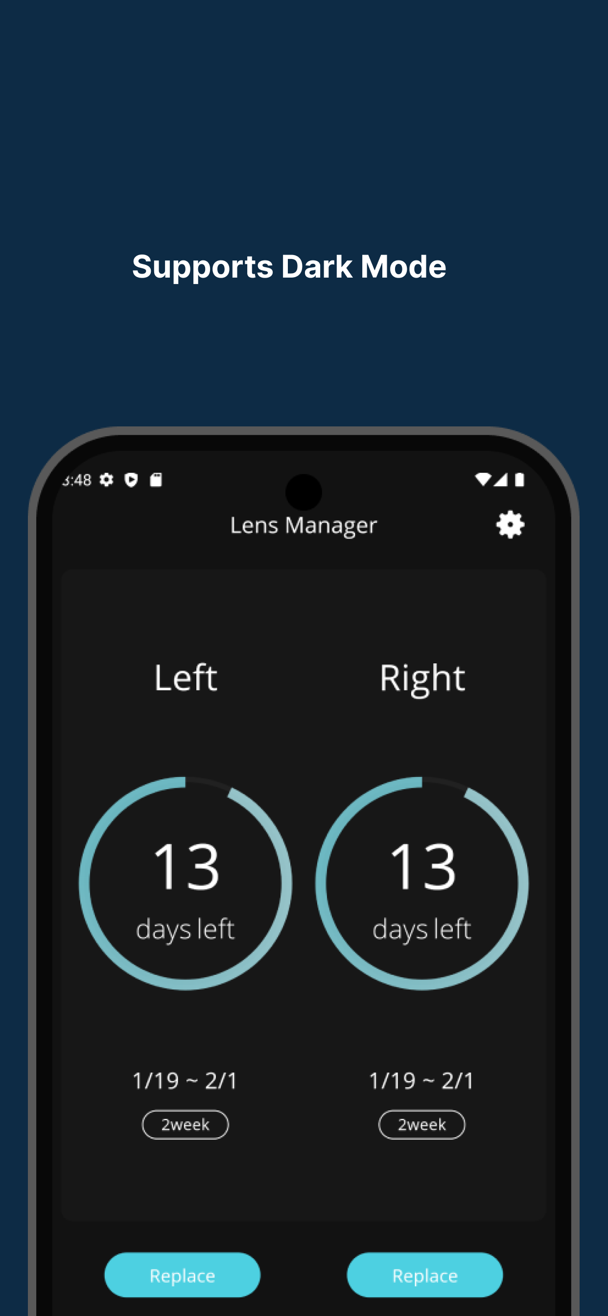 Lens Manager screenshot 3
