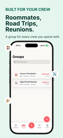 Tabb: Split Bills with Friends iPhone screenshot